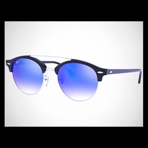 New Ray•Ban Clubround Double Bridge Sunglasses